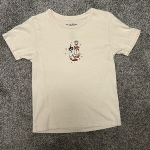 Kids Cream Graphic T-Shirt